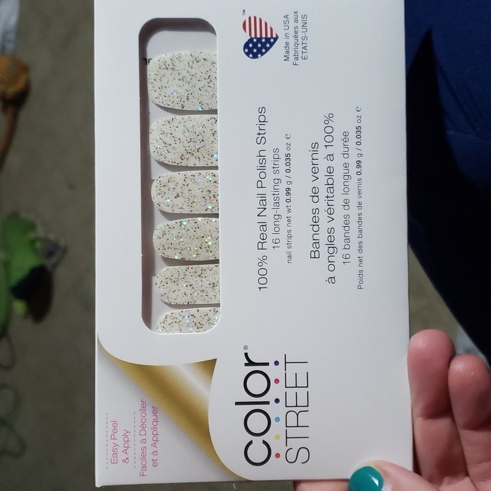 Color Street Nail Set Champagne Sugar